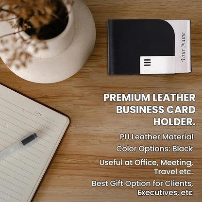 Personalized Card Holder Name Engraved