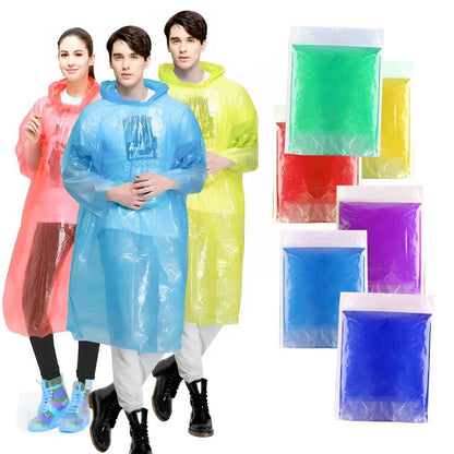 Pocket Rain Card - Unisex Raincoat - Emergency Waterproof Rain Coat Pouch