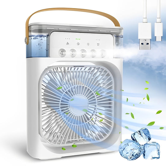 Portable Mini Air Cooler & Humidifier
