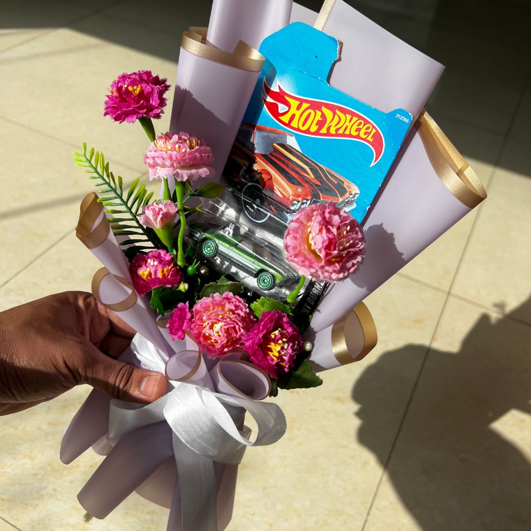 Premium Hotwheels Bouquet