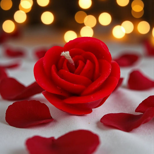 Rose Candle Set of 2