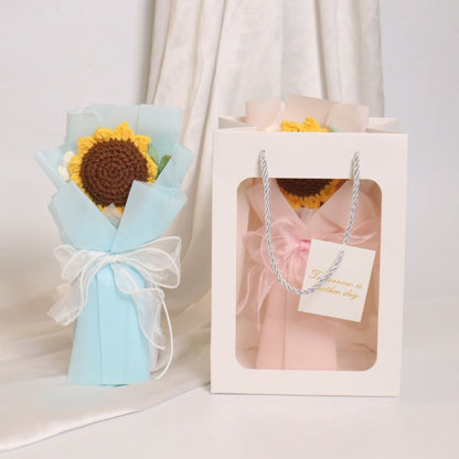 Sunflower Crochet Bouquet