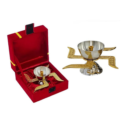 Swastik Diya Best for Gifting Comes in a Gift Box