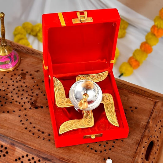 Swastik Diya Best for Gifting Comes in a Gift Box