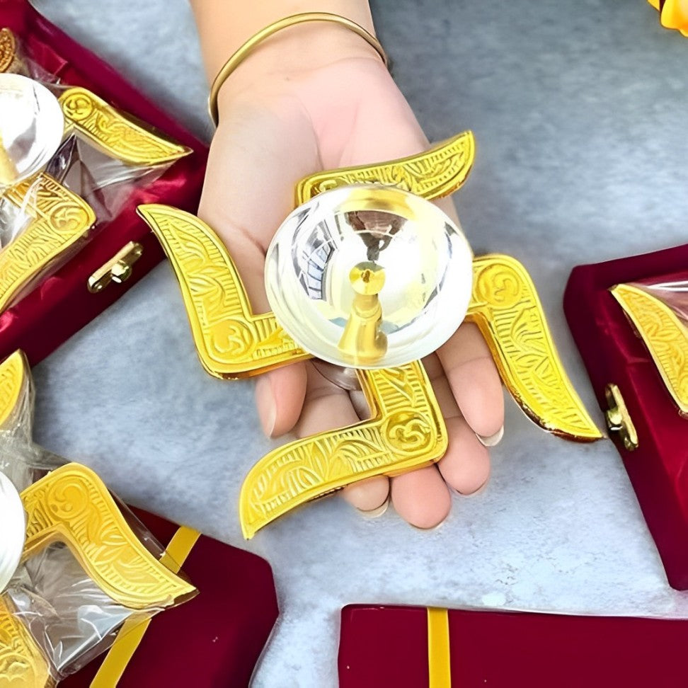 Swastik Diya Best for Gifting Comes in a Gift Box