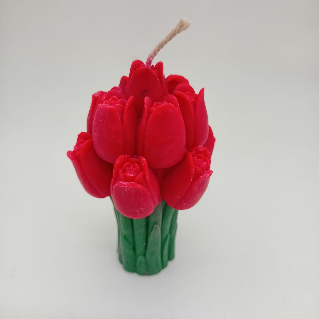 Tulip Scented Candle | Set of 3