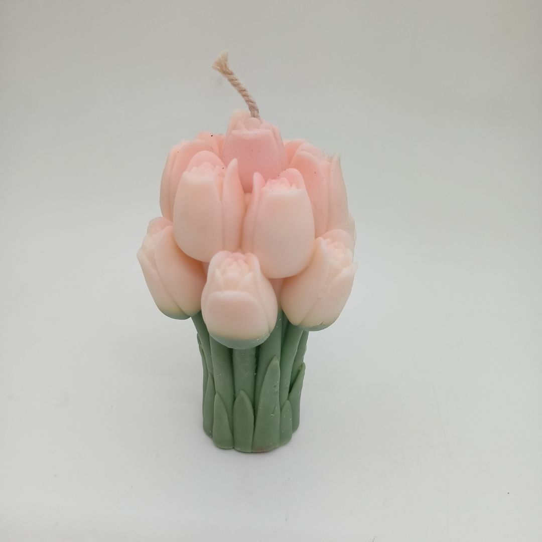 Tulip Scented Candle | Set of 3
