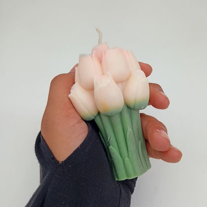 Tulip Scented Candle | Set of 3