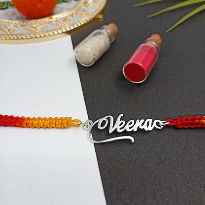 Veera Silver Rakhi