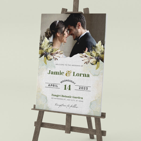 Wedding Welcome Board