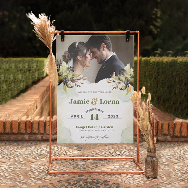 Wedding Welcome Board