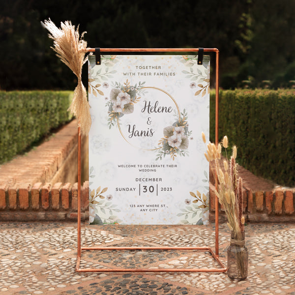 Welcome Wedding Sunboard