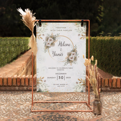 Welcome Wedding Sunboard