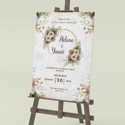 Welcome Wedding Sunboard
