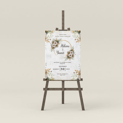 Welcome Wedding Sunboard