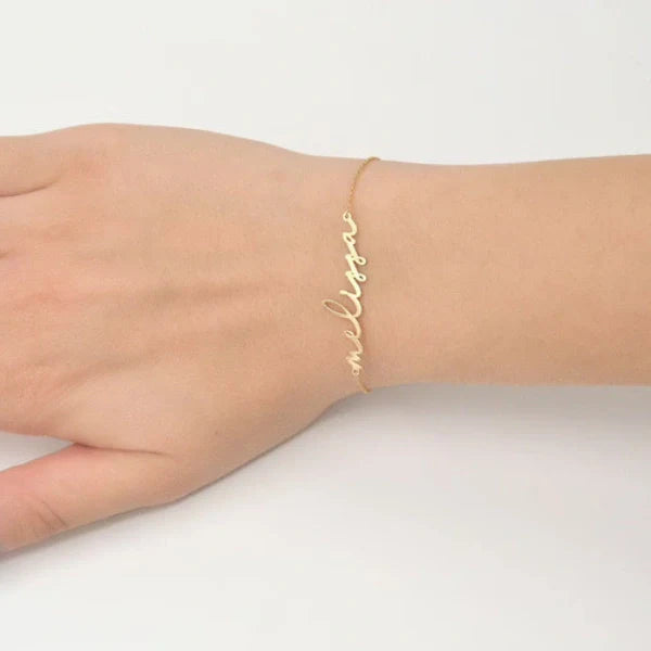 Single Name Bracelet