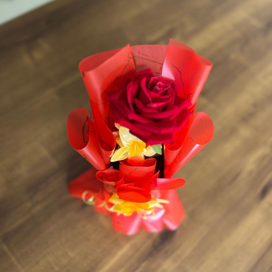 Hair Claw Clip Clature Flower Bouquet