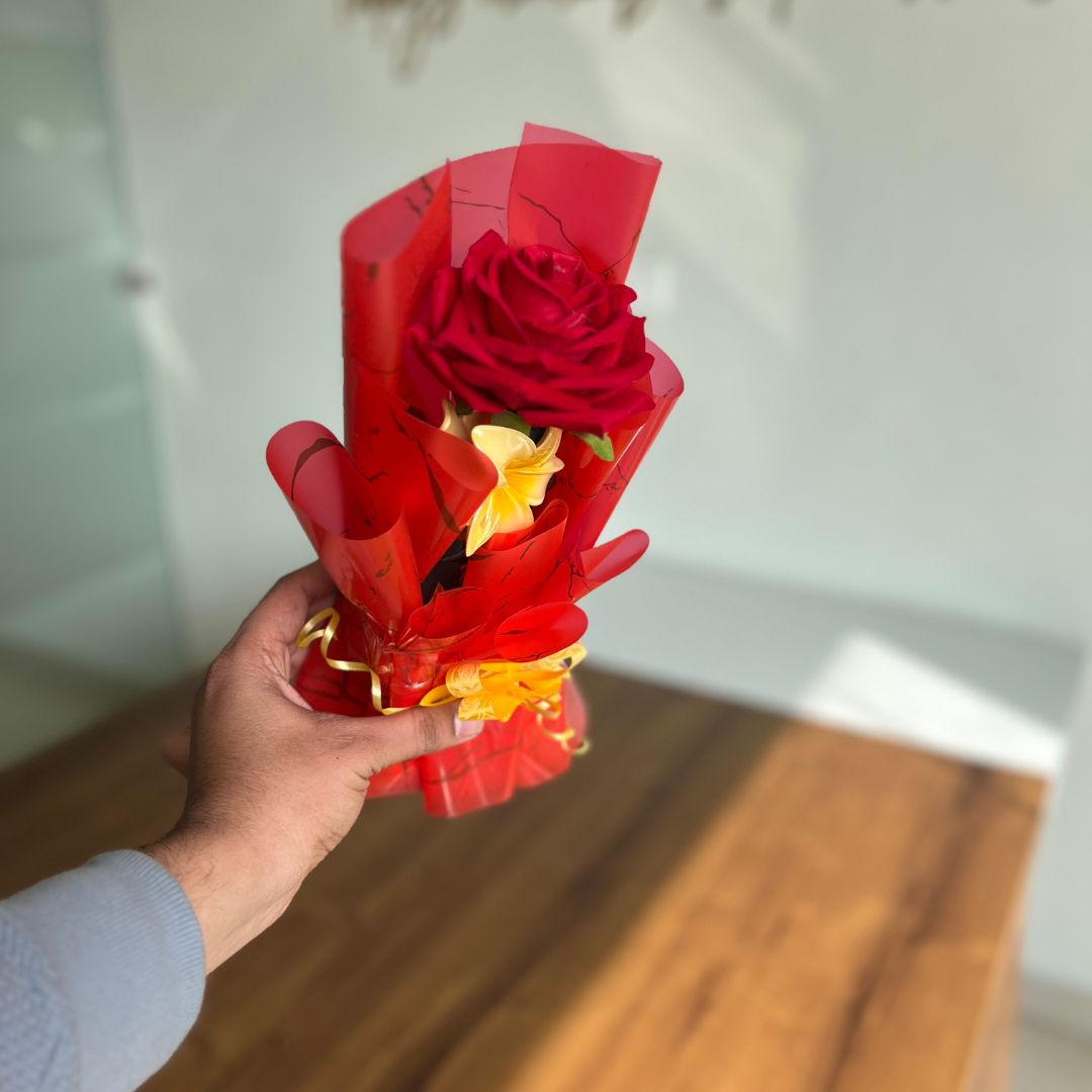 Hair Claw Clip Clature Flower Bouquet