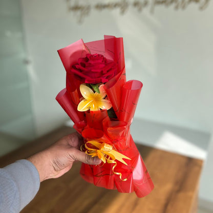 Hair Claw Clip Clature Flower Bouquet