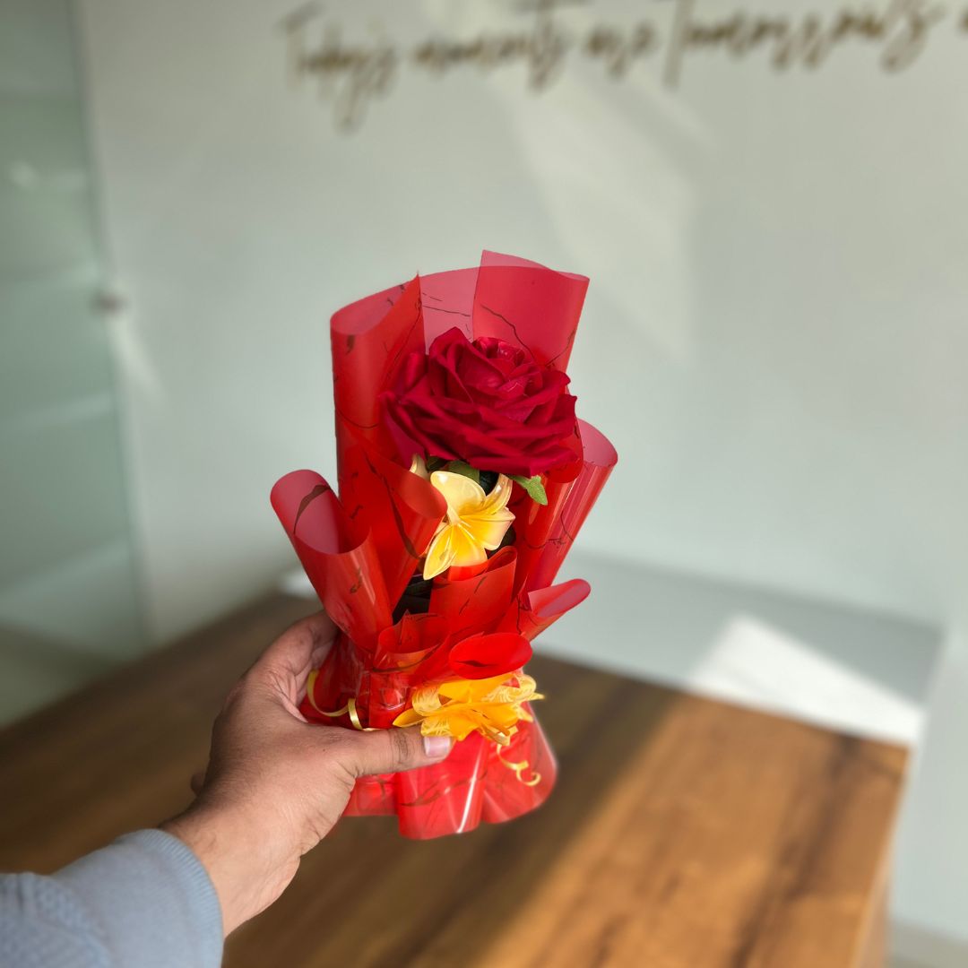 Hair Claw Clip Clature Flower Bouquet