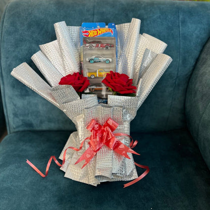 Hot Wheels Flower Bouquet