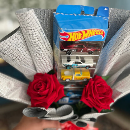 Hot Wheels Flower Bouquet