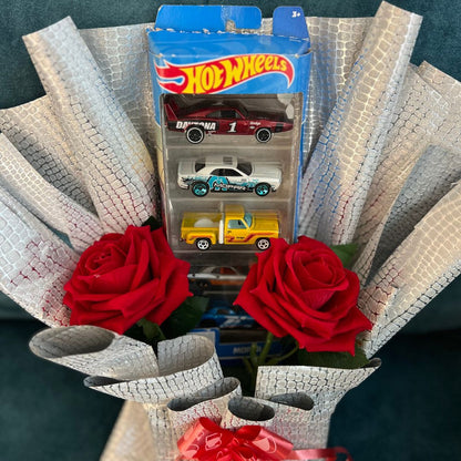 Hot Wheels Flower Bouquet