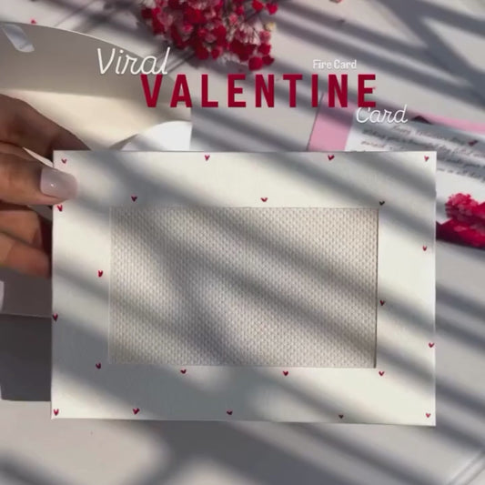 Viral Fire Valentines Day Card