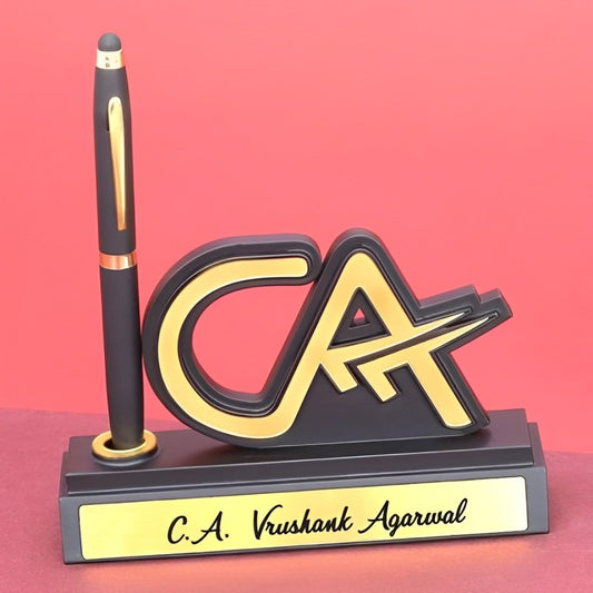 Personalized Chartered Accountant CA Office Desk Name Plate