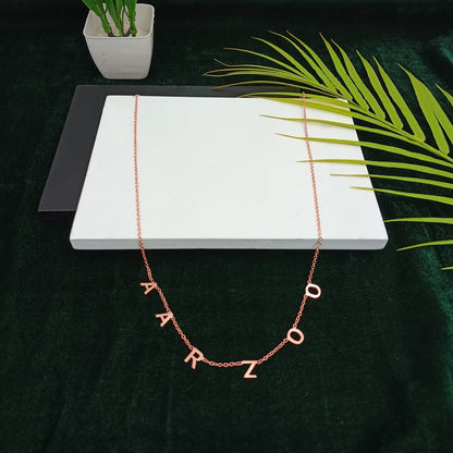 Letter Name Necklace