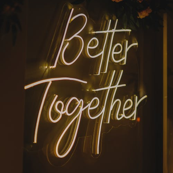 Better Together Neon Light Sign